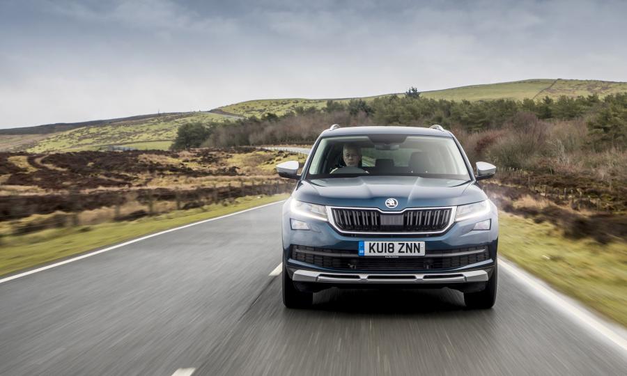  Skoda Kodiaq Scout 2017 года  (UK) (фото 14 из 36)